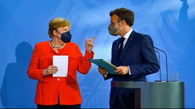 Kanzlerin Merkel warnt vor der Delta-Variante des Coronavirus