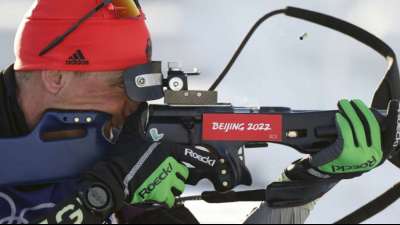Biathlon: M&auml;nner-Sprint ohne Lesser