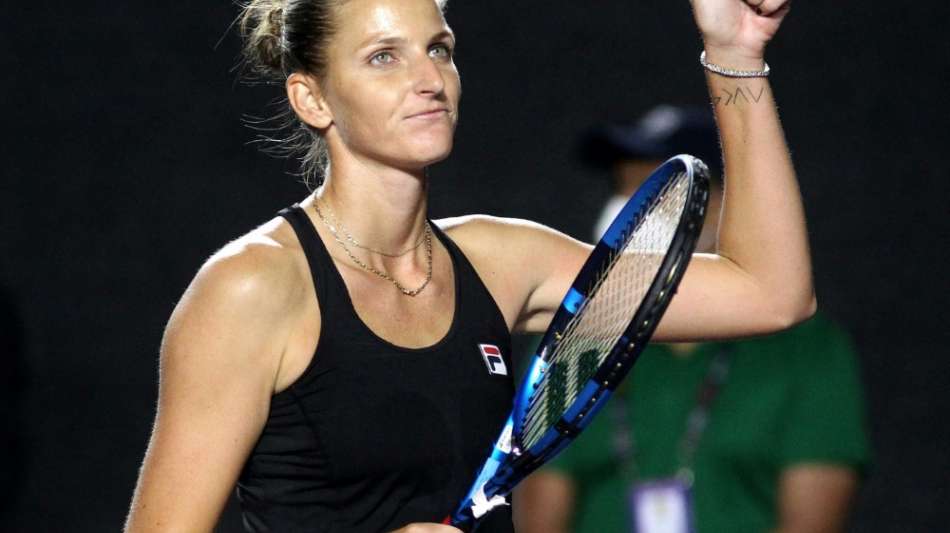 WTA Finals: Pliskova und Anett Kontaveit siegen zum Auftakt