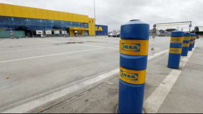 Umsatz von Ikea geht in der Corona-Krise um fünf Prozent zurück 