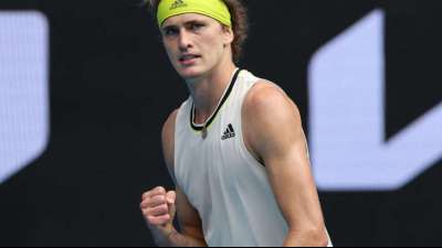 Zverev schl&auml;gt Cressy und steht in der dritten Runde der Australian Open