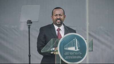 Ministerpr&auml;sident Abiy ruft zu "Opfern" f&uuml;r die "Rettung &Auml;thiopiens" auf