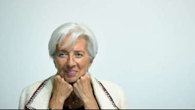 IWF: Lagarde "geehrt" durch Spekulationen über EU-Spitzenjob