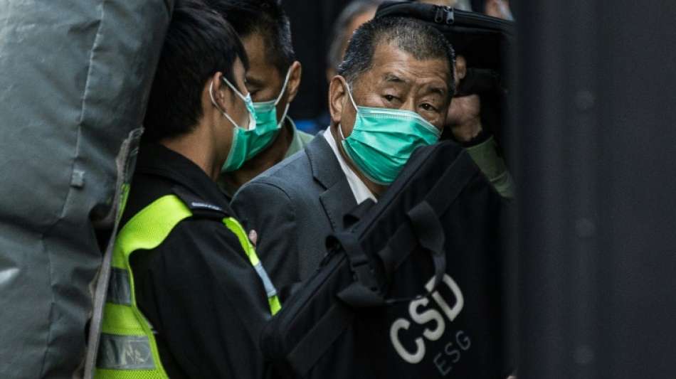 Demokratieaktivist Jimmy Lai in Hongkong wegen Tiananmen-Mahnwache verurteilt