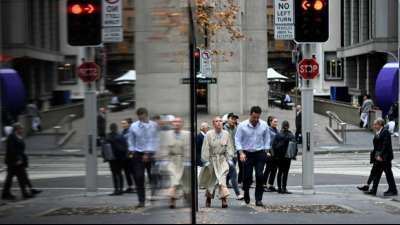 Beh&ouml;rden in Australien ordnen Lockdown im Zentrum von Sydney an