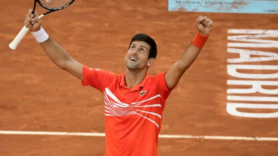 Tennis-Weltranglistenerster Novak Djokovic triumphiert in Madrid