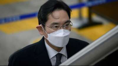 Samsung-Erbe kommt am Freitag auf Bew&auml;hrung frei 