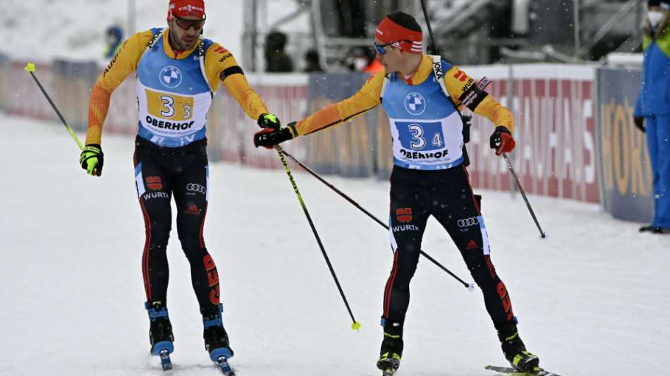 Biathlon: B&ouml;se Patzer von Horn - DSV-Staffel nur auf Platz f&uuml;nf
