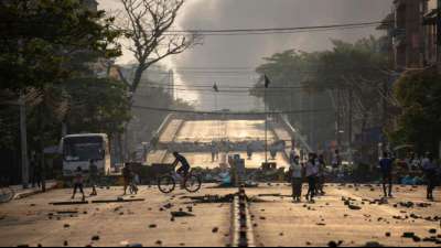 Yango: Einwohner fliehen vor Gewalt vor Diktatur der Milit&auml;rjunta