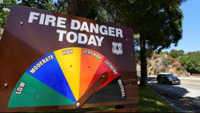 Campinggelände in Kalifornien wegen Waldbrands evakuiert