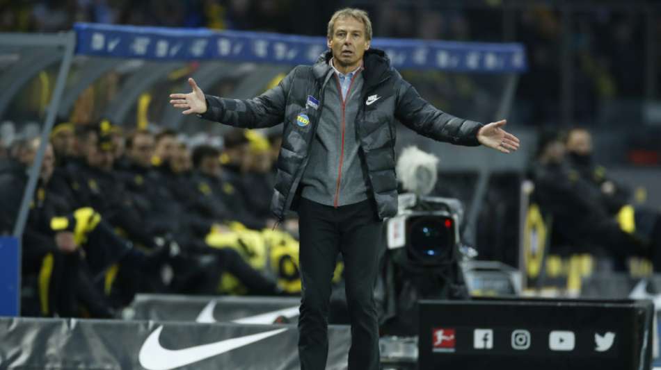 Fußball: Klinsmann verpasst den Befreiungsschlag mit Hertha