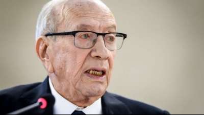 Tunesiens Präsident Béji Caïd Essebsi in "kritischem Zustand"