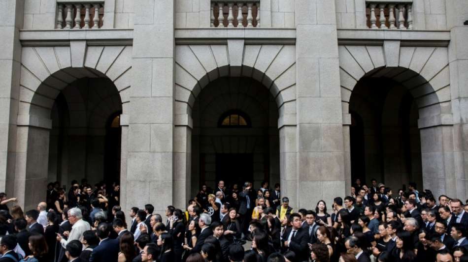 Tausende Anwälte protestieren in Hongkong gegen geplantes Auslieferungsgesetz