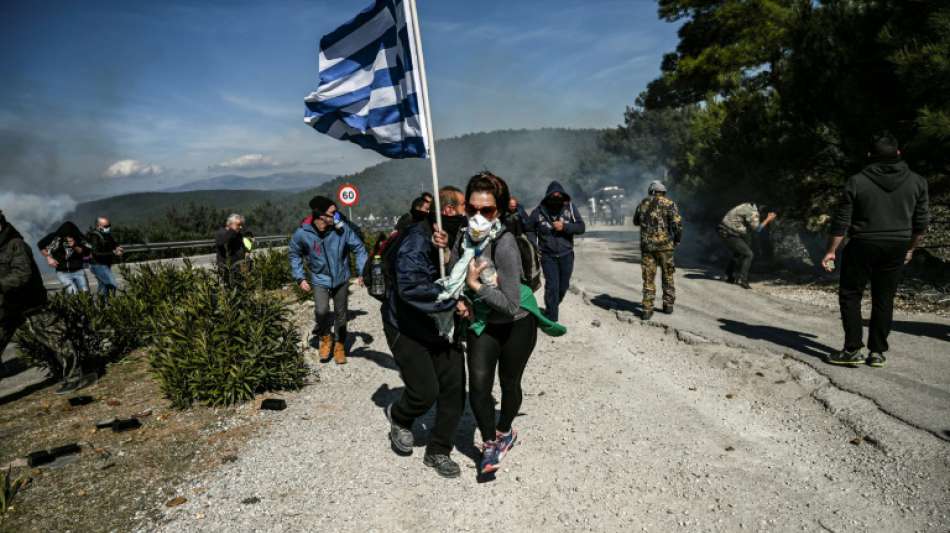 Bewohner griechischer Inseln protestieren gegen Bau neuer Flüchtlingslager