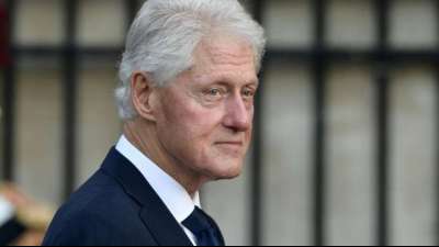 Ex-US-Pr&auml;sident Bill Clinton wurde aus Krankenhaus entlassen