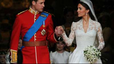Prinz William und Herzogin Kate feiern zehnten Hochzeitstag