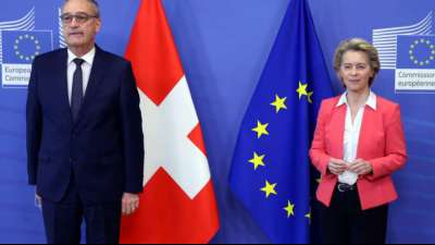 Von der Leyen hält Kompromiss bei Rahmenabkommen mit Schweiz für möglich
