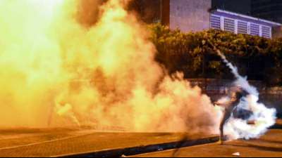 Erneut gewaltt&auml;tige Konfrontationen bei Corona-Protesten im Libanon