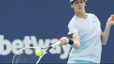 Supertalent Sinner verliert Miami-Finale gegen Hurkacz