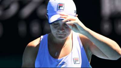 Australian Open: Lokalmatadorin Barty &uuml;berraschend im Viertelfinale gescheitert