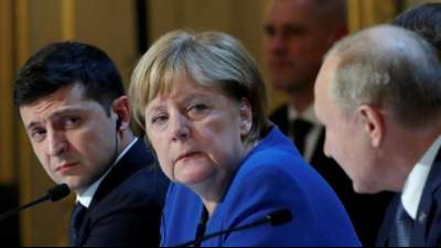 Merkel reist Ende August in die Ukraine