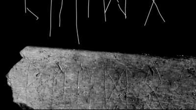 Alter Rinderknochen offenbart Neuigkeiten &uuml;ber die Runen-Schrift