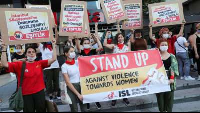Heftige Kritik an Austritt der T&uuml;rkei aus Abkommen gegen Gewalt an Frauen