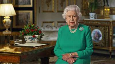 Queen Elizabeth II. gibt ihr Video-Konferenz-Debüt