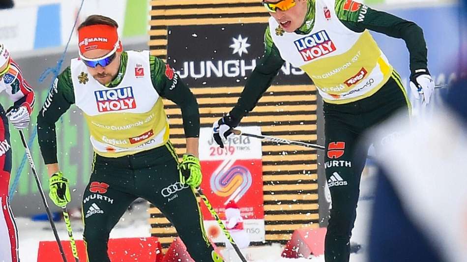 Kombination: Frenzel/Rie&szlig;le siegen im Teamsprint