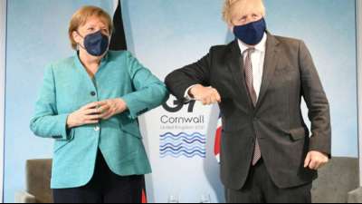 Chefs der G7-Staaten setzen Beratungen in Carbis Bay fort