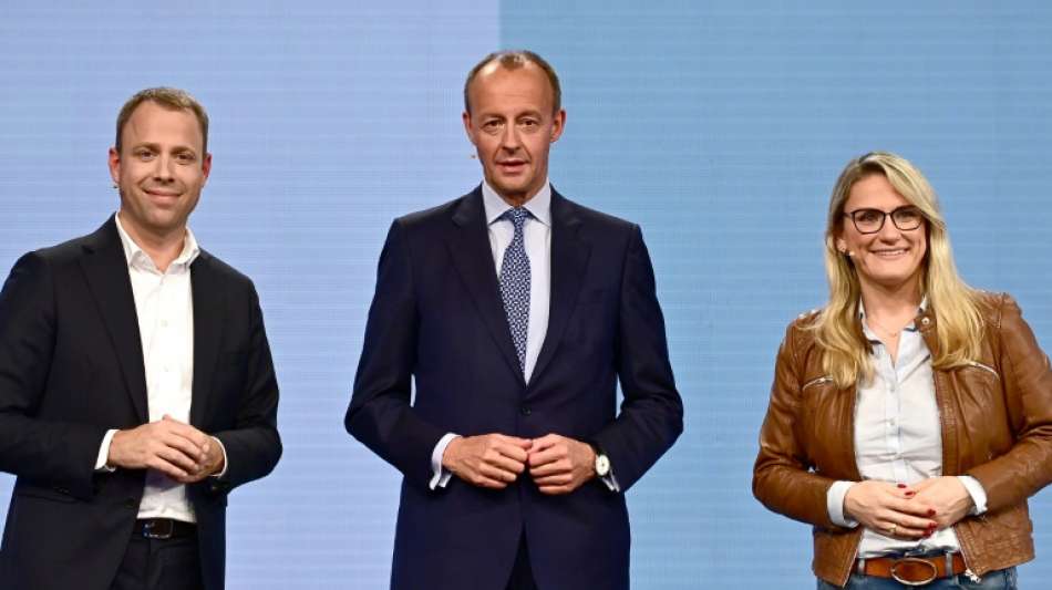 Merz wirbt im Kampf um CDU-Vorsitz mit breit aufgestelltem Team