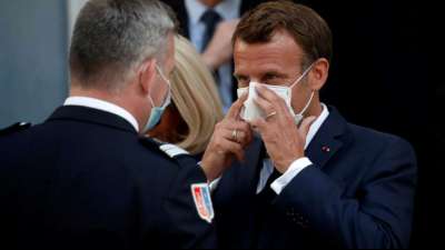 135 Euro Strafe bei Verstoß gegen verschärfte Maskenpflicht in Frankreich