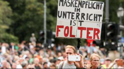 Neue Demonstrationen in München und Hannover gegen Corona-Schutzmaßnahmen