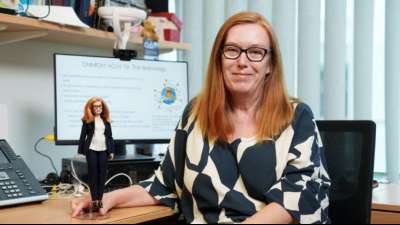 Astrazeneca-Mitentwicklerin Sarah Gilbert mit eigener Barbie gew&uuml;rdigt
