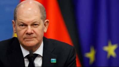 Scholz schlie&szlig;t Waffenlieferungen an die Ukraine weiter aus