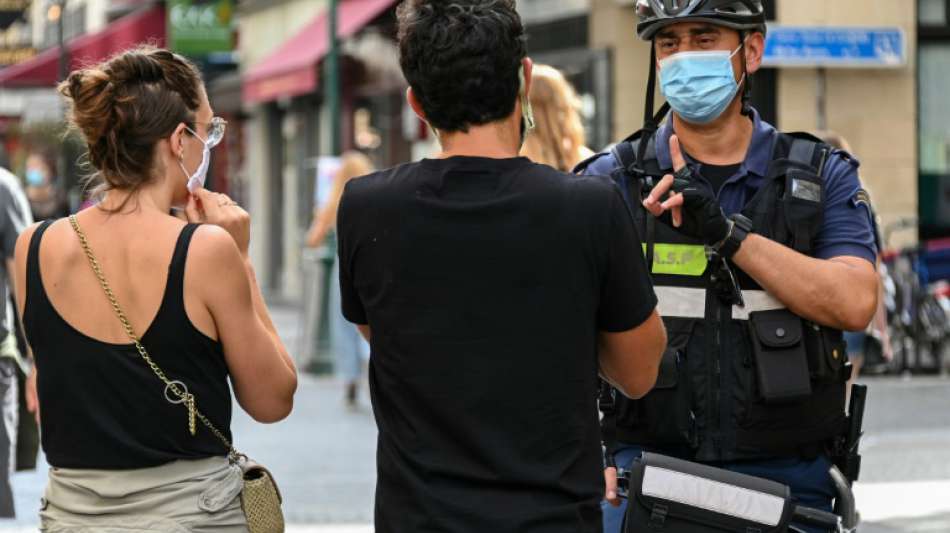 Maske im Freien wird in mehreren französischen Großstädten Pflicht