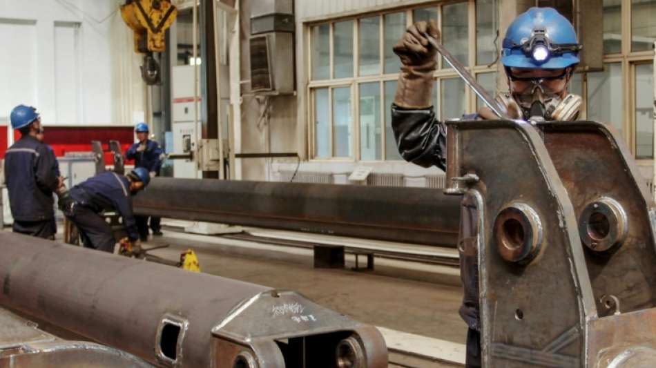 Chinesische Fabrikaktivität auf niedrigstem Stand seit Jahren