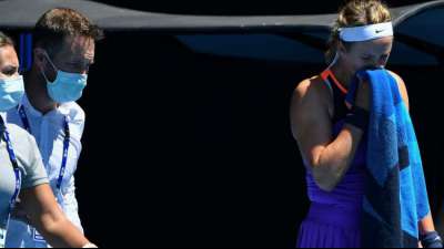 Asarenka nach Atemnot ausgeschieden - Kenin weiter