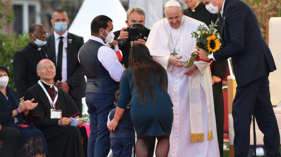 Papst ruft bei Besuch von Roma-Siedlung in Slowakei zu Integration auf