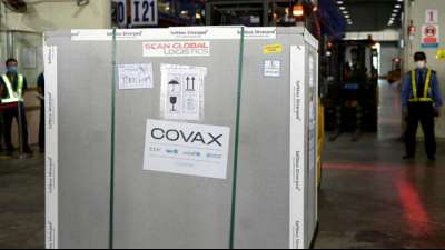Covax hofft auf weitere zwei Milliarden Dollar f&uuml;r Impfstoffe