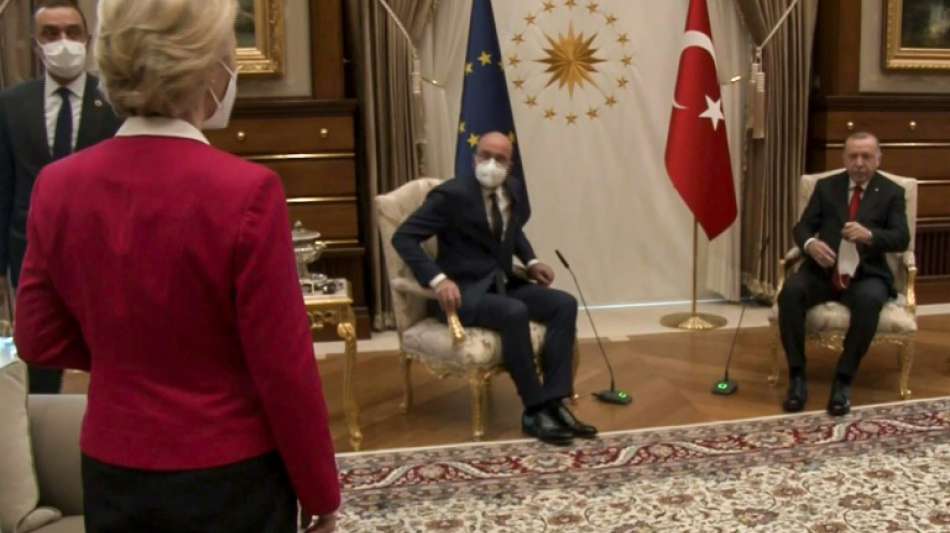 "SofaGate": Br&uuml;ssel ver&auml;rgert &uuml;ber Behandlung von der Leyens in Ankara