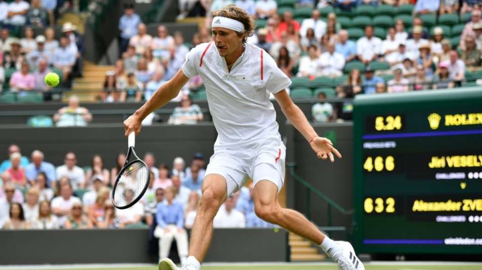 Wimbledon: Erstrunden-Aus für Alexander Zverev