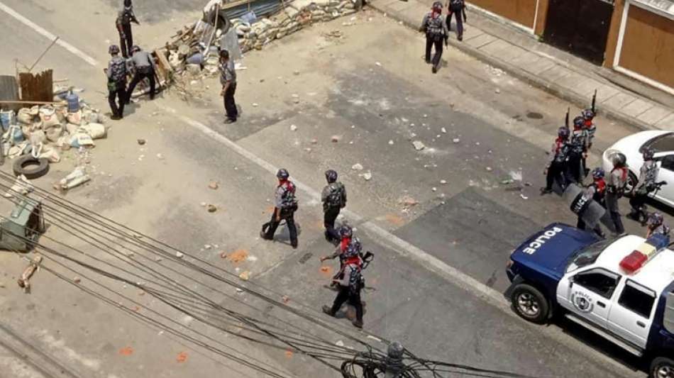 Erneute Demonstrationen in mehreren St&auml;dten Myanmars