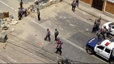 Erneute Demonstrationen in mehreren St&auml;dten Myanmars