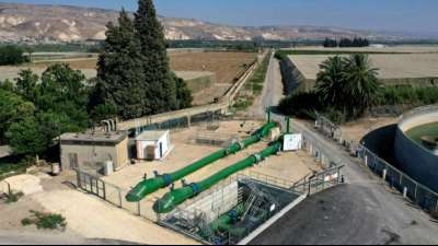 Israel verdoppelt Menge der j&auml;hrlichen Wasserlieferung an Jordanien