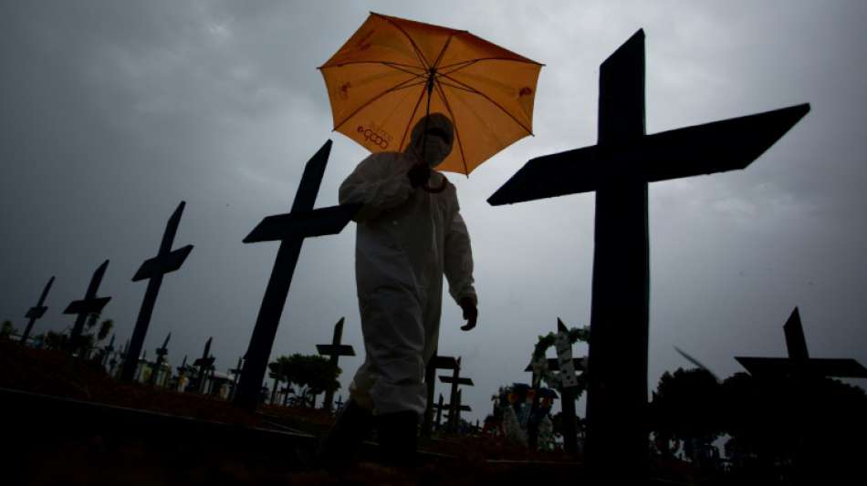 Brasilien meldet Rekordzahl von 1641 Corona-Toten binnen eines Tages