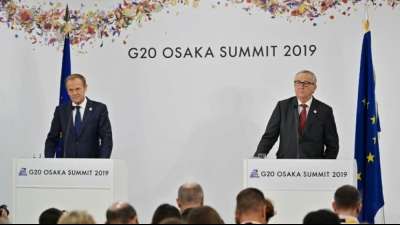 Tusk erwartet bei G20-Gipfel noch keinen "weißen Rauch" zu EU-Topjobs