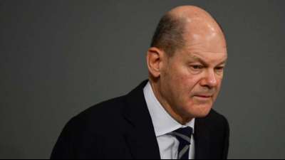 Scholz bekr&auml;ftigt vor EU-Gipfel mit Ukraine Warnung an Russland