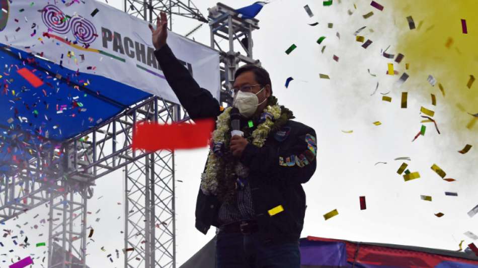 Arce offiziell zum Sieger der Präsidentschaftswahl in Bolivien erklärt