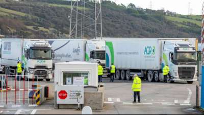 Spediteure: Versorgungskette in Nordirland vor dem Zusammenbruch